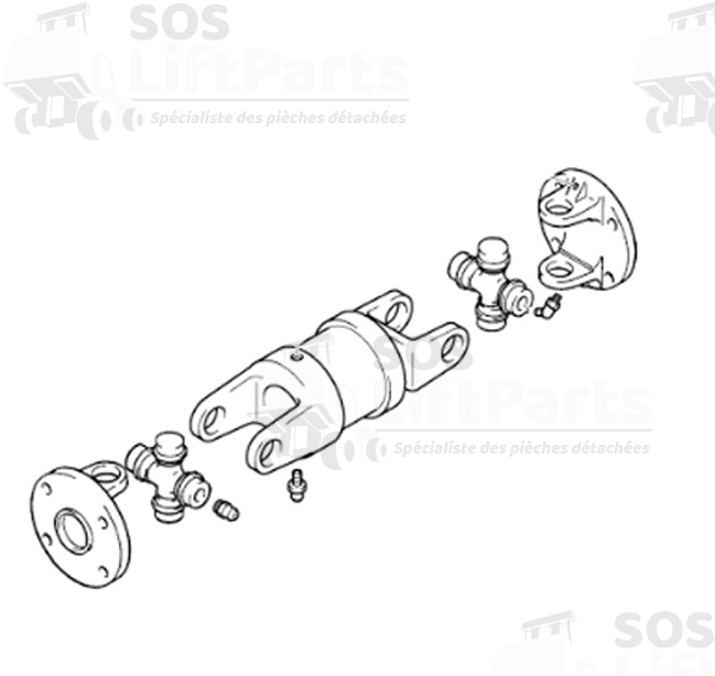 Cardan BT-CESAB-TOYOTA 427FD45