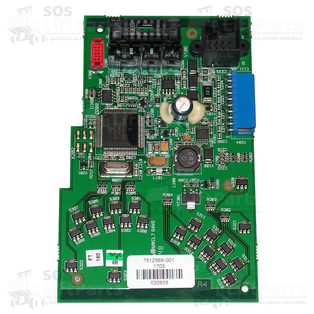 Carte de timon BT-CESAB-TOYOTA 7512569-001