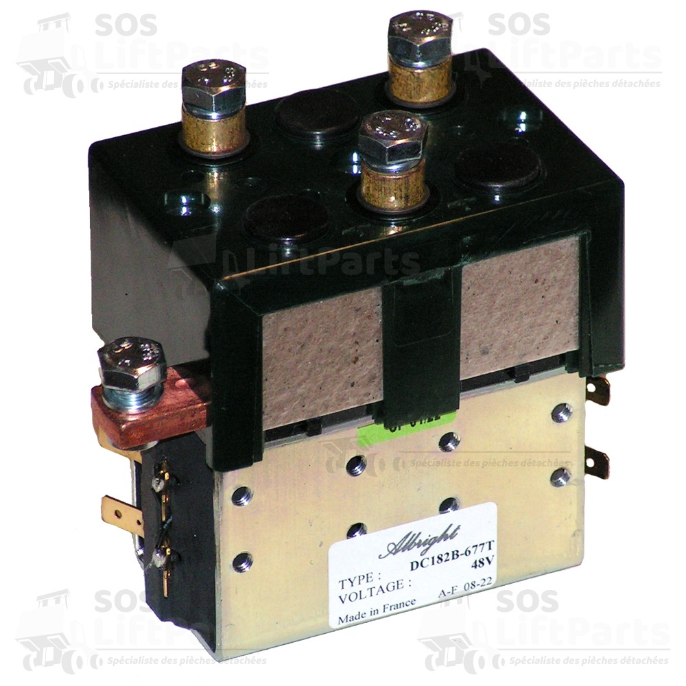 Contacteur Double Inverseur 48V ALBRIGHT DC182B-634T