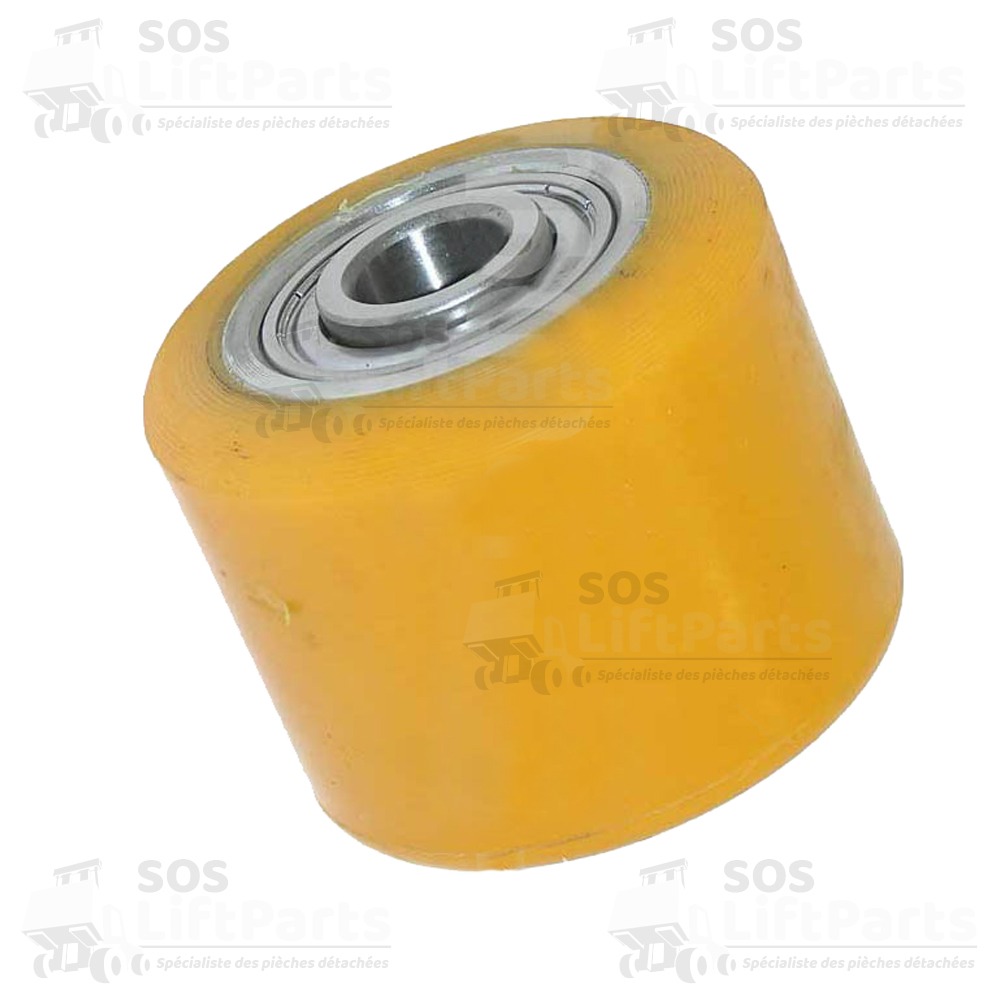 Galet polyurethane &eacute;quip&eacute; 82 X 66 AL20 SELECTRON GR4202