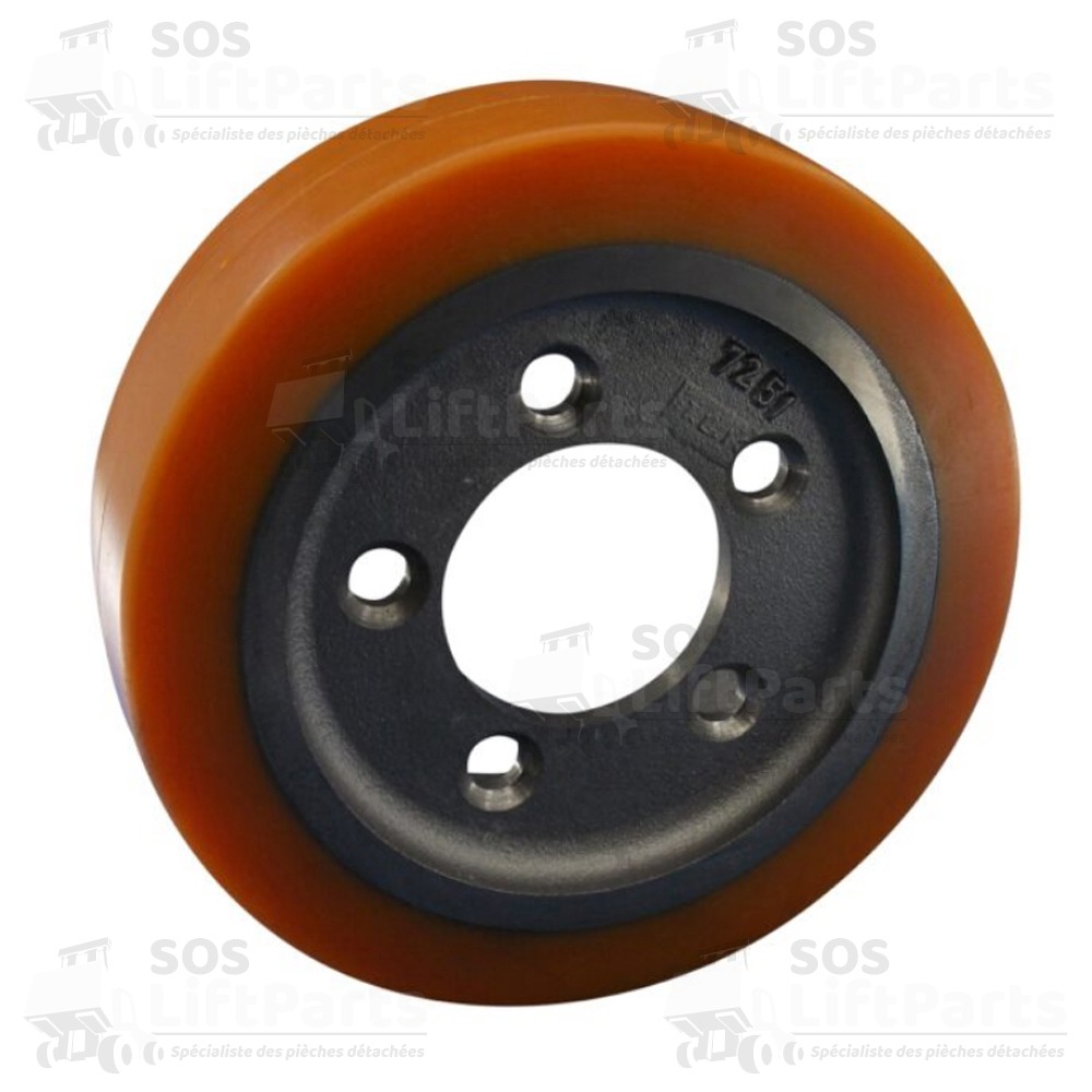 ROUE 250 X 75 VULKOLLAN SELECTRON GR6017