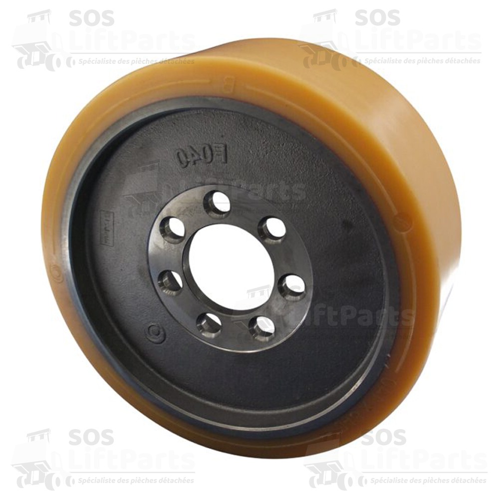 Roue Vulkollan 343 x 136 JUNGHEINRICH-MIC-BOSS-STEINBOCK-AMAISE 50030525