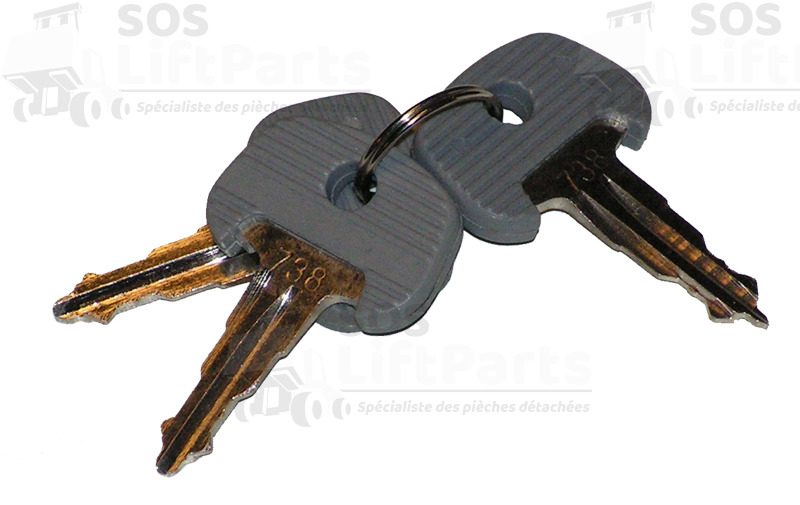 Jeu de clefs Grise 738 SELECTRON NV2712/02