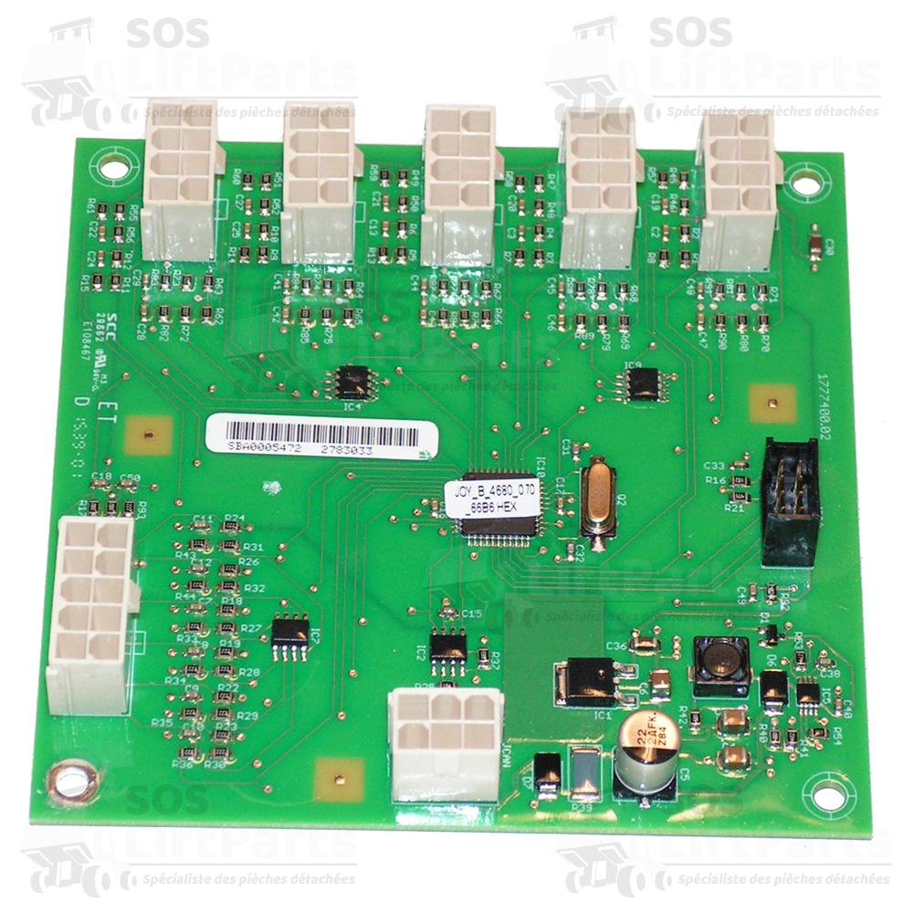 Carte accoudoir SELECTRON UL3009N