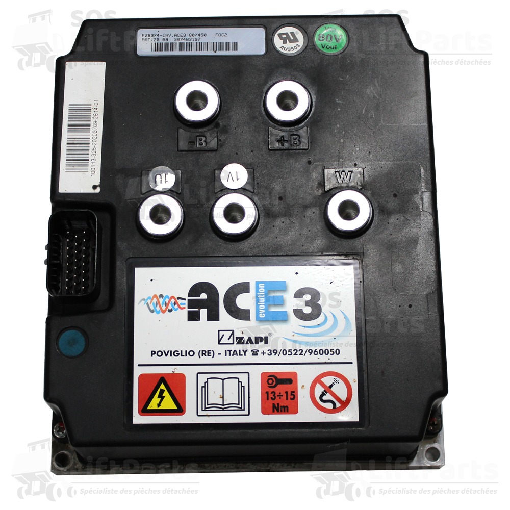 Variateur ACE3 80V 500A HELI SELECTRON UL3042N